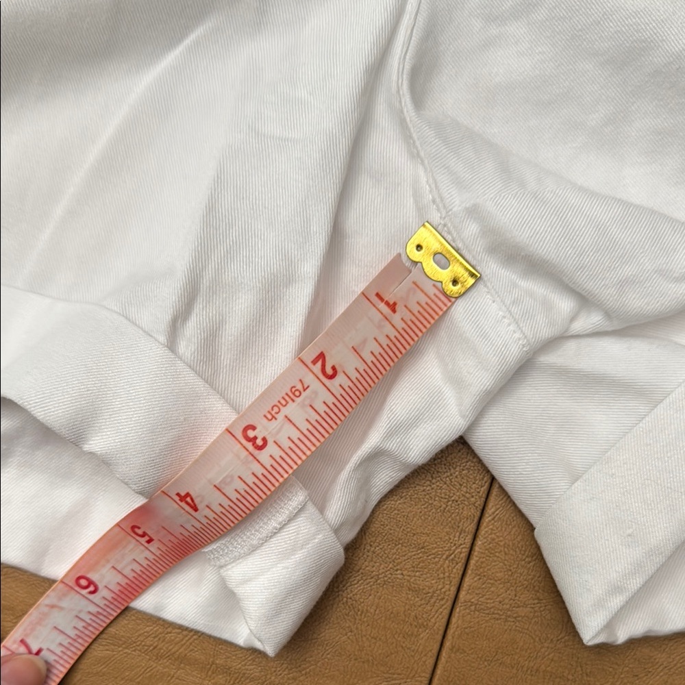 Talbots Chino Shorts, White, Size 14 NWT - Picture 7 of 9